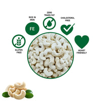 Premium Whole Cashews 100g image 5