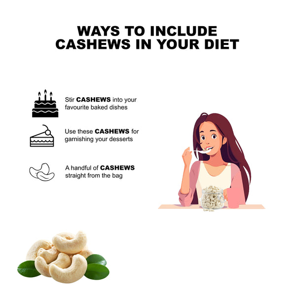 Premium Whole Cashews 200g image 5