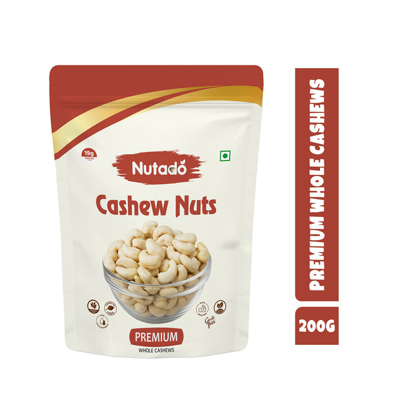 Premium Whole Cashews 200g image 3