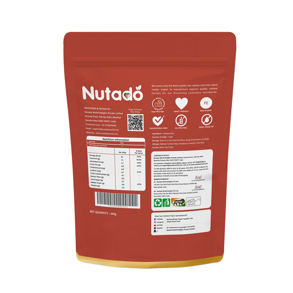 Premium Whole Cashews 200g image 2