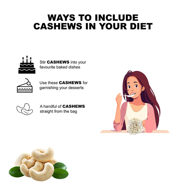 Premium Whole Cashews 500g image 5