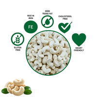 Premium Whole Cashews 500g image 4