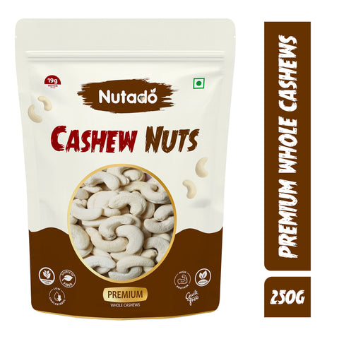 Premium Whole Cashews 250g