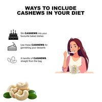 Premium Whole Cashews 250g image 5