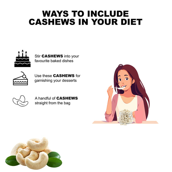 Premium Whole Cashews 250g image 5