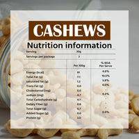 Premium Whole Cashews 250g image 8