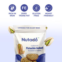 Classic California Roasted & Salted Pistachios | 500g image 8