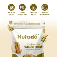 Classic California Roasted & Salted Pistachios | 100g image 7