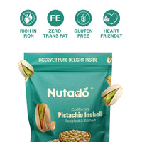 Premium California Roasted & Salted Pistachios | 500g image 9