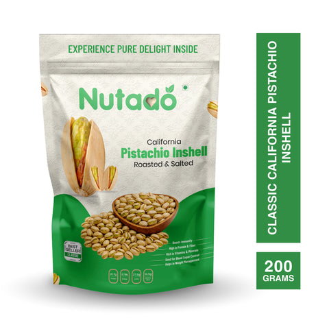 Classic California Roasted & Salted Pistachios | 200g
