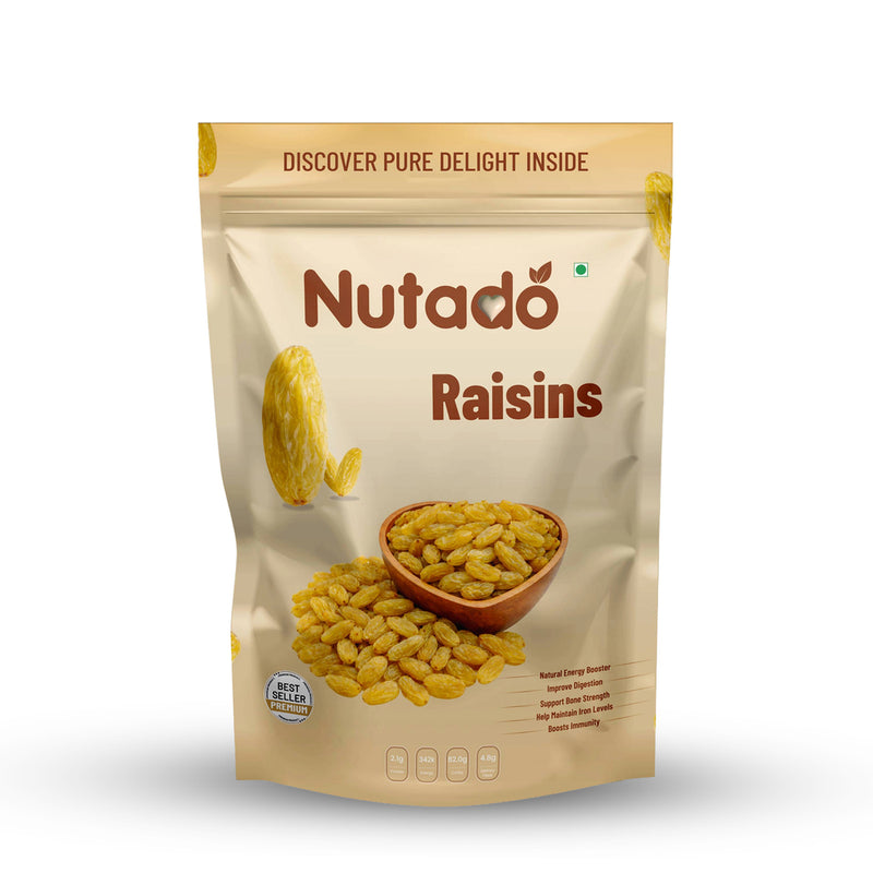 Premium Indian Green Raisins 200g Info Image